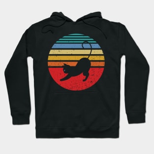 Retro cat pose Hoodie